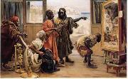 unknow artist Arab or Arabic people and life. Orientalism oil paintings 401 Germany oil painting artist